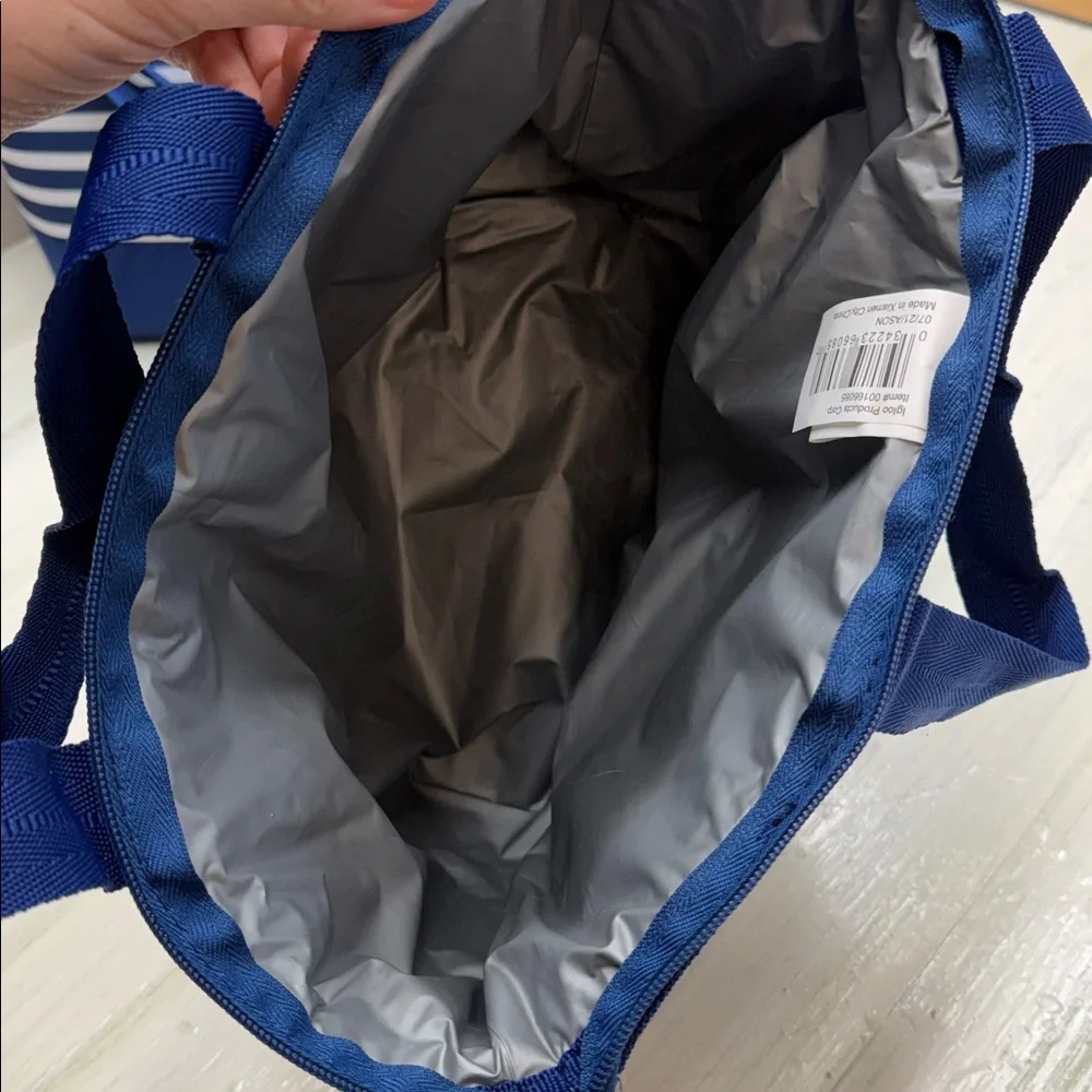 Igloo Insulated 3-Piece Trendy w/ Blue Anchors & Polka Dots Tote Set